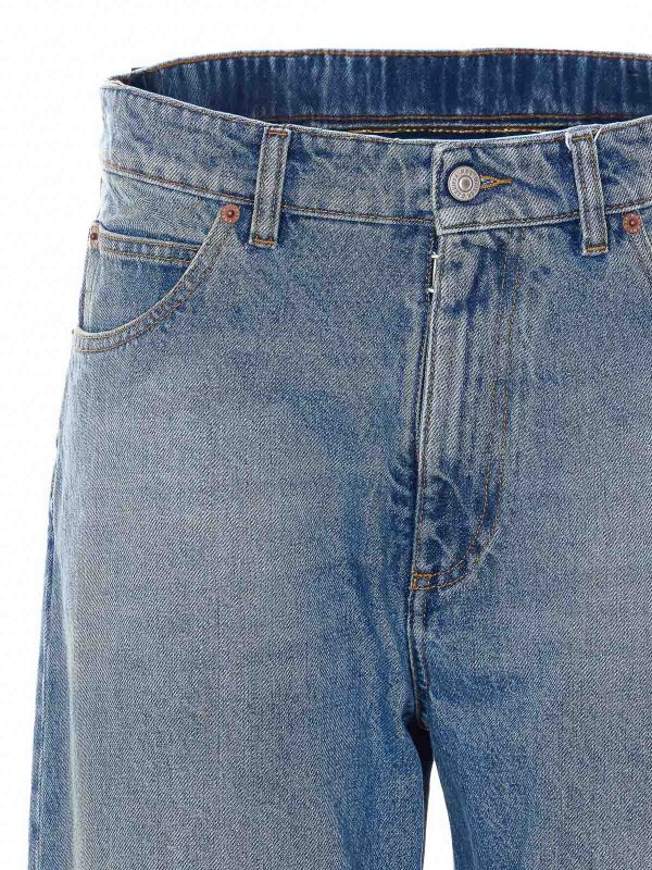 ストレートジーンズ - ブルー shop online: MM6 MAISON MARGIELA