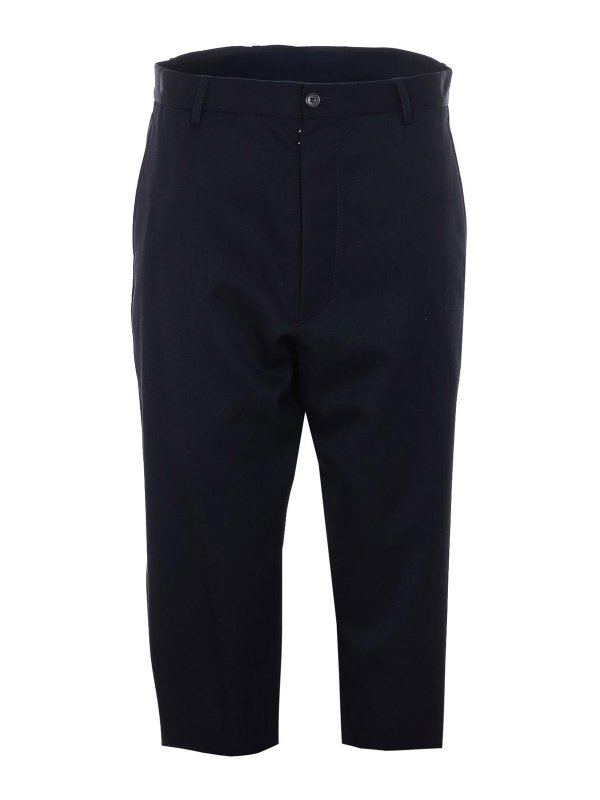 MM6 MAISON MARGIELA: トラウザーショーツ - ショートパンツ - 黒