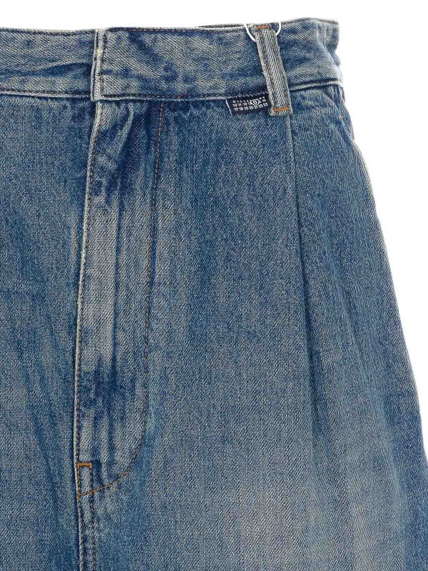 ストレートジーンズ - ブルー shop online: MM6 MAISON MARGIELA