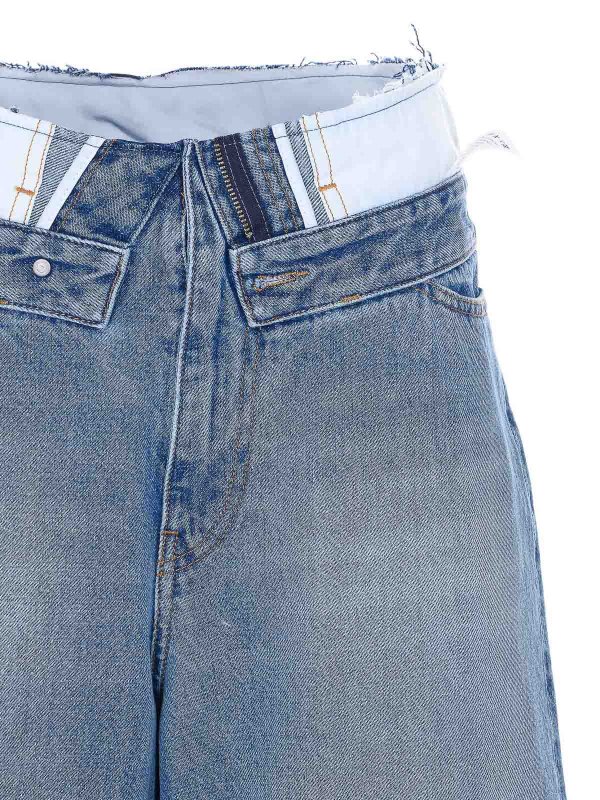 ストレートジーンズ - ブルー shop online: MM6 MAISON MARGIELA