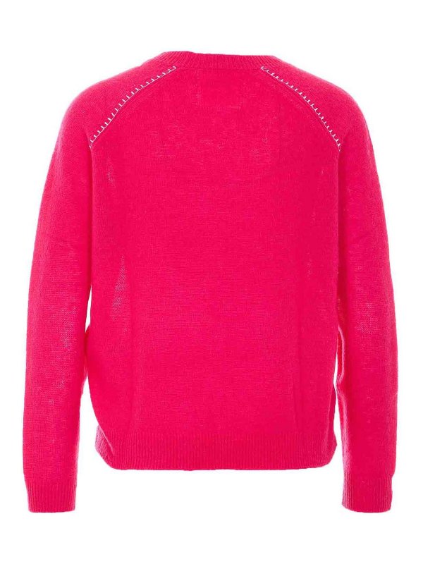 NOTSHY: Strickpullover mit Rundhalsausschnitt online - Rundhalspullover - Bunt