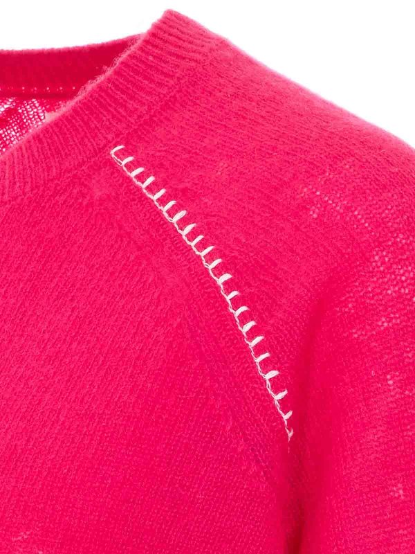 The Best Shops NOTSHY: Strickpullover mit Rundhalsausschnitt - Rundhalspullover - Bunt