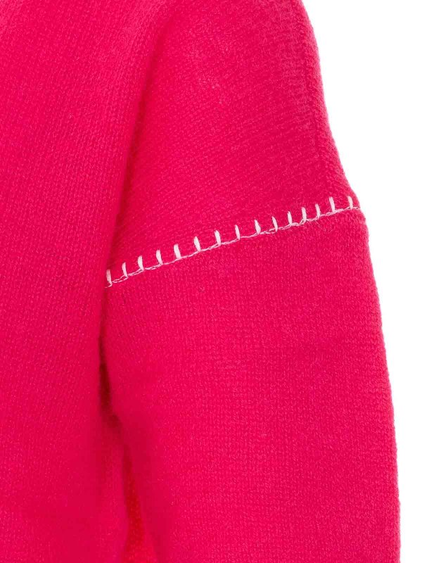 The Best Shops NOTSHY: Strickpullover mit Rundhalsausschnitt - Rundhalspullover - Bunt