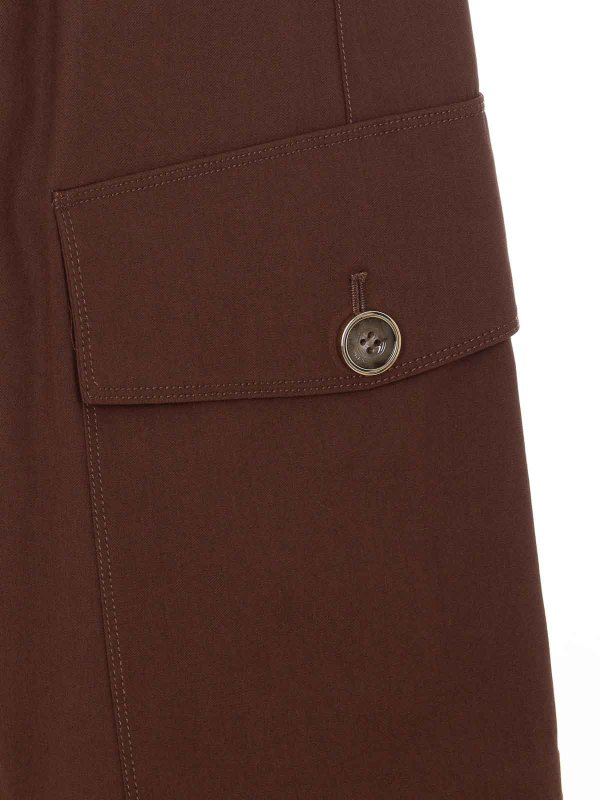 The Best Shops Pinko: カジュアルトラウザー - カジュアルパンツ - ブラウン