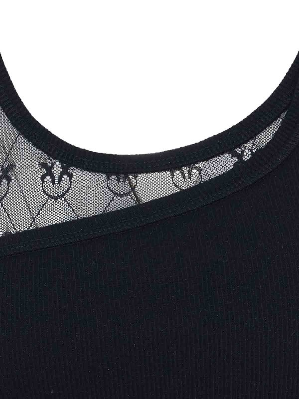 トップ/タンクトップ - 黒 shop online: Pinko