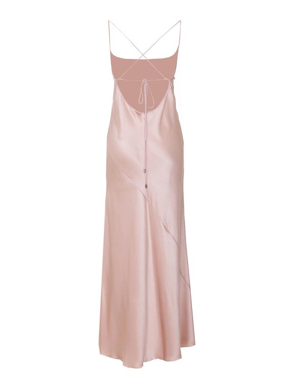 Pinko: マキシドレス online - フレアジーンズ - ヌードカラー