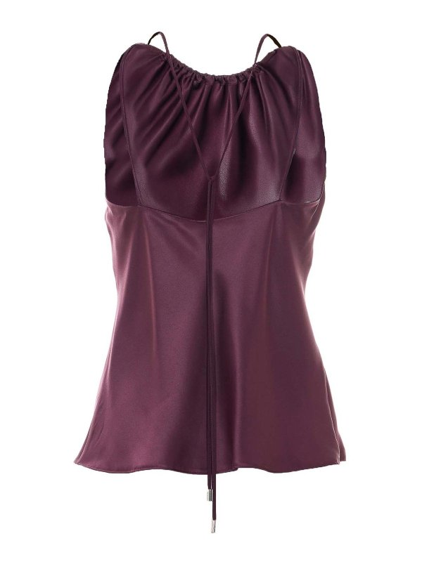 Pinko: Tops y camisetas sin mangas online - Top - Rojo