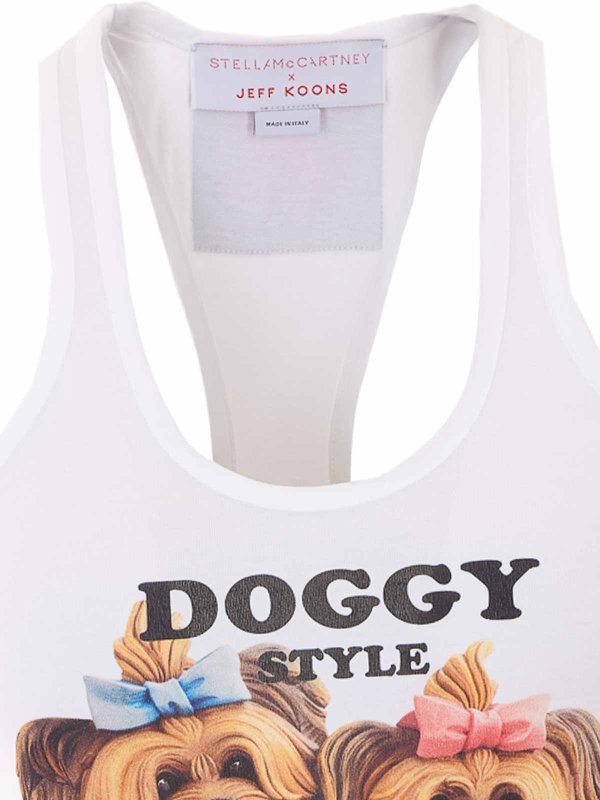 トップ/タンクトップ - 白 shop online: STELLA McCARTNEY