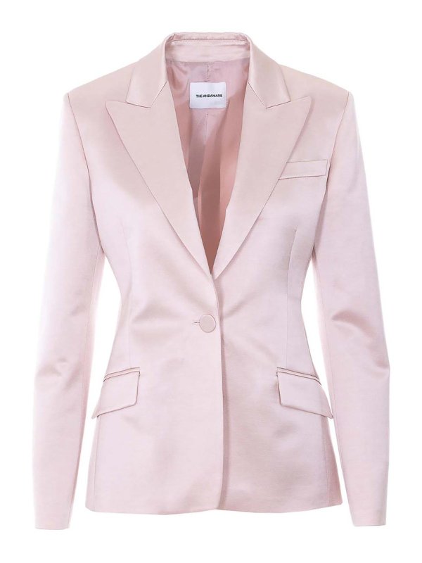 THE ANDAMANE: ブレザー - ブレザー - ヌードカラー