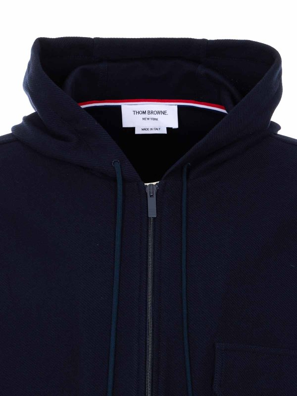 Parka - Blau shop online: THOM BROWNE
