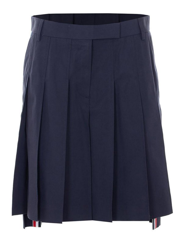 THOM BROWNE: minigonne - Minigonna blu