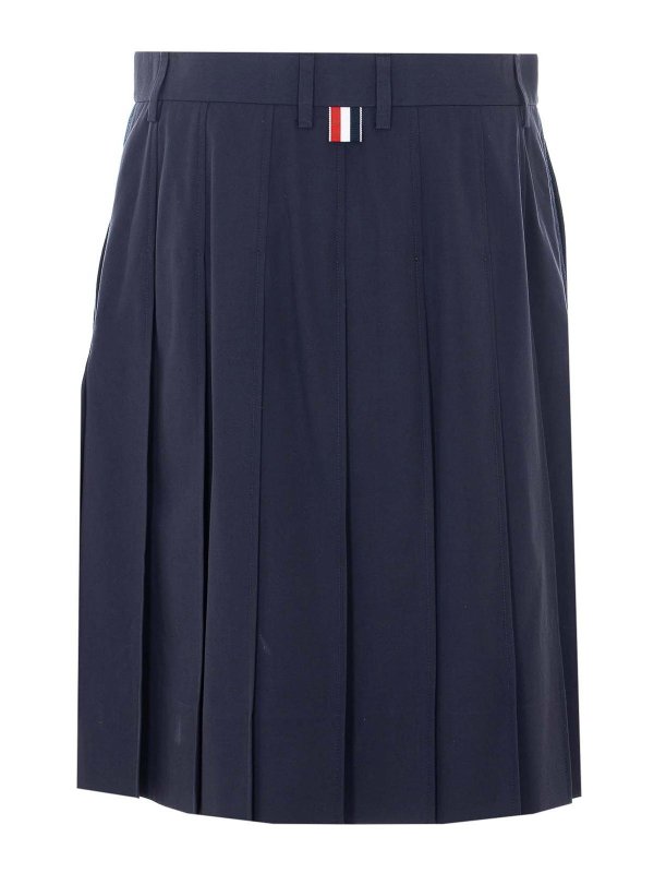 THOM BROWNE: minigonne online - Minigonna blu