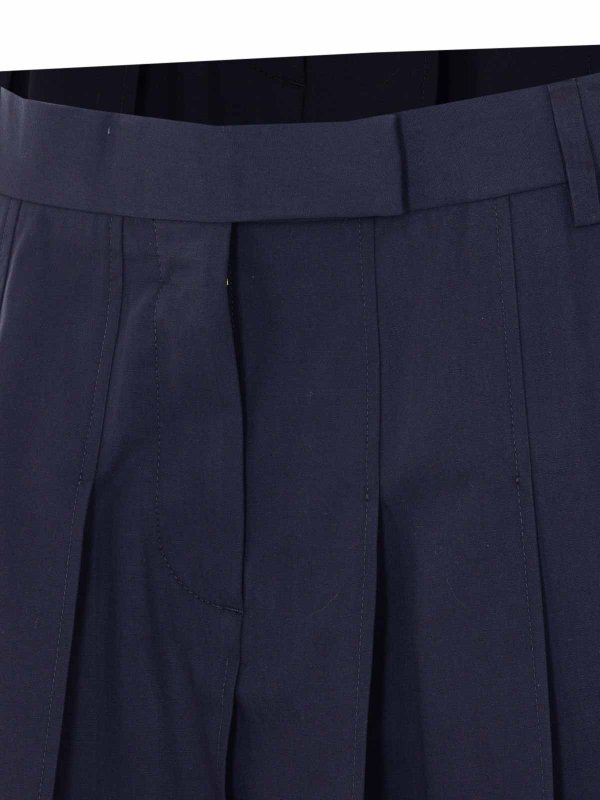 Minigonna blu shop online: THOM BROWNE