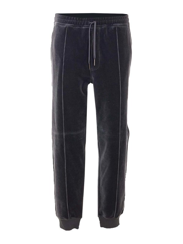 TOM FORD: スウェットパンツ - トラックスーツ ボトムス - グレー
