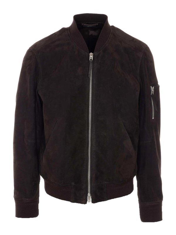 TOM FORD: leather jacket - Light Suede Jacket