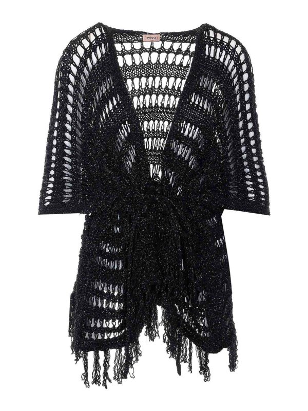 TWINSET: ニーレングスドレス - 膝丈ドレス - 黒