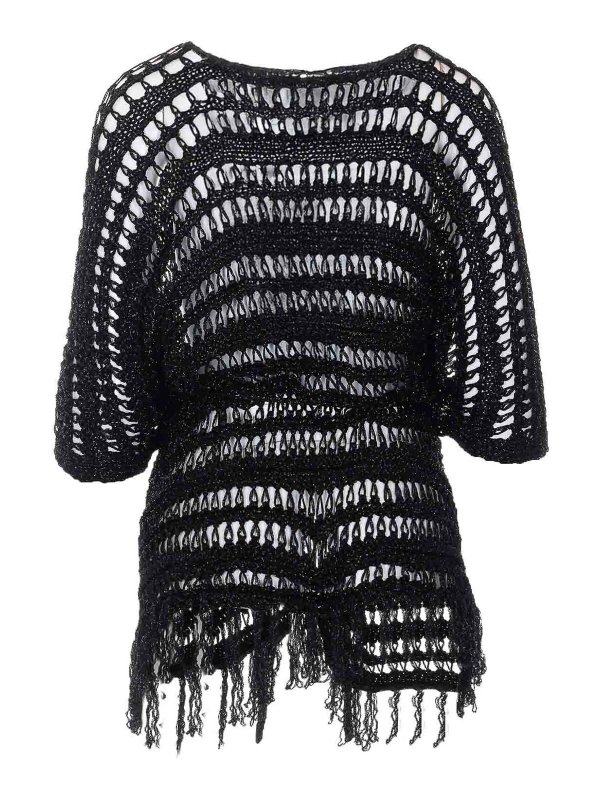 TWINSET: ニーレングスドレス online - 膝丈ドレス - 黒