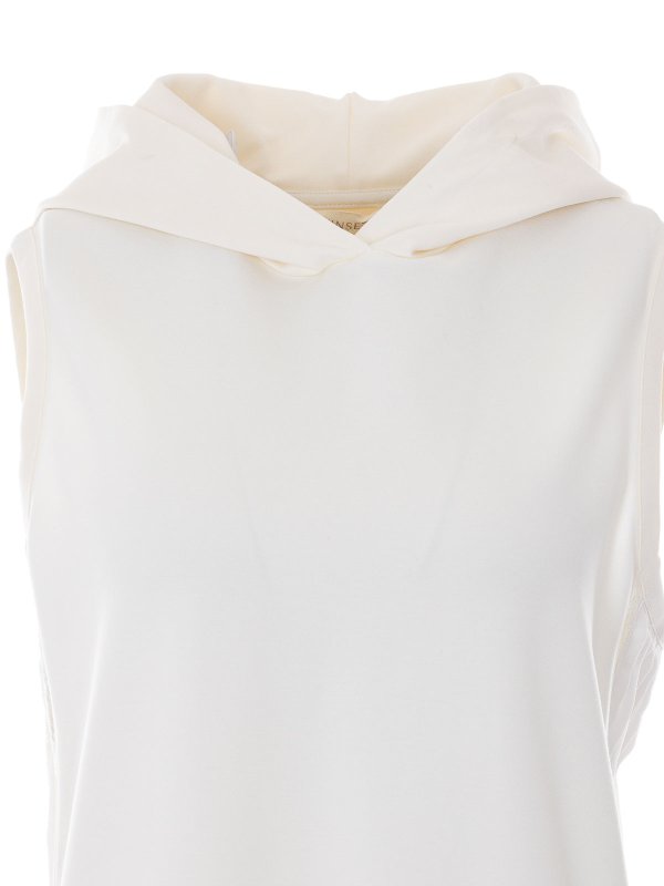 膝丈ドレス - 白 shop online: TWINSET