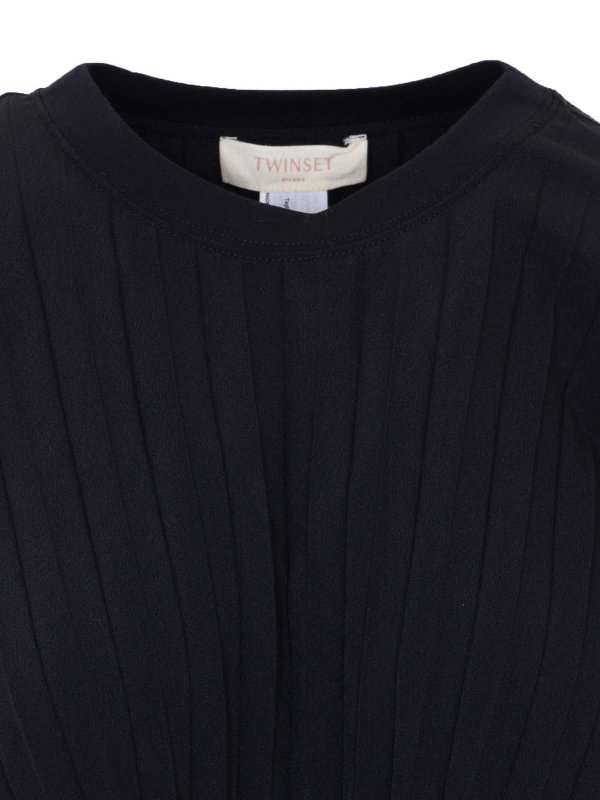 Rundhalspullover - Schwarz shop online: TWINSET