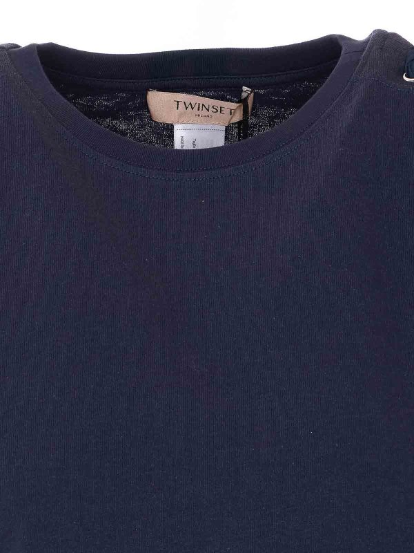 T-shirt  blu Replica 
online: TWINSET