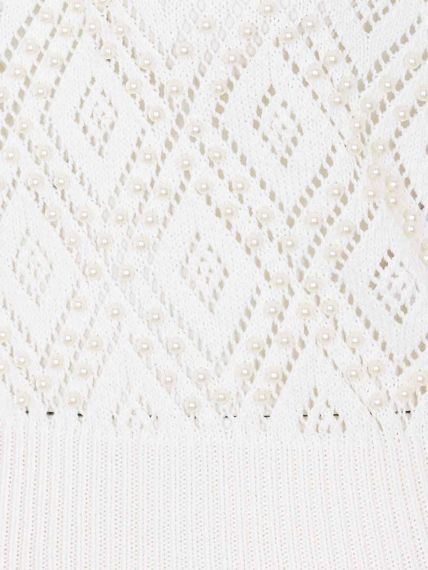 The Best Shops TWINSET: t-shirts - White T-Shirt