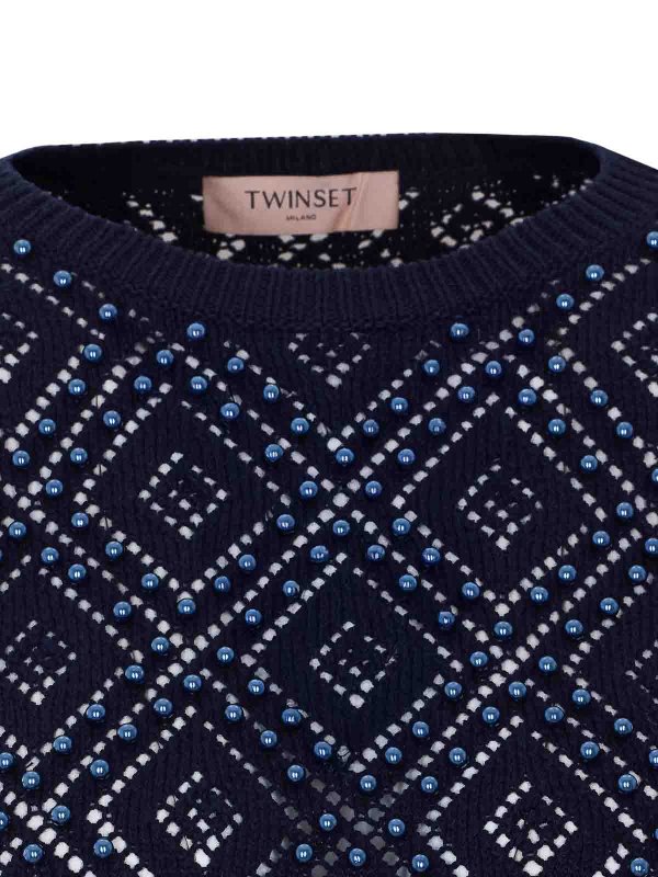 T-Shirt - Blau Replica 
online: TWINSET