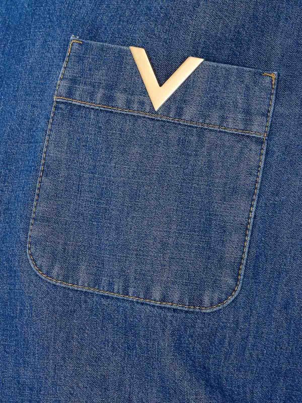 The Best Shops VALENTINO GARAVANI: Hemden - Hemd - Blau