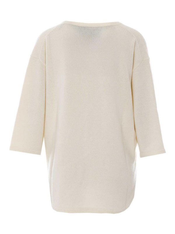 VALENTINO GARAVANI: クルーネック online - クルーネック - 白