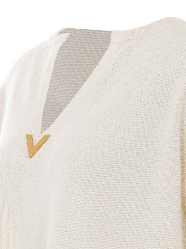 The Best Shops VALENTINO GARAVANI: クルーネック - クルーネック - 白