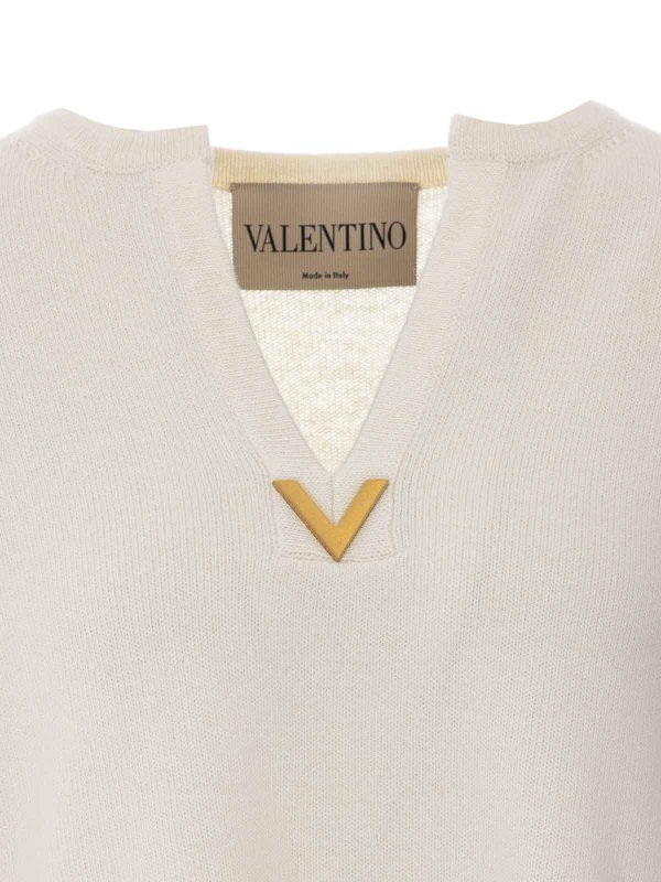 クルーネック - 白 Replica 
online: VALENTINO GARAVANI