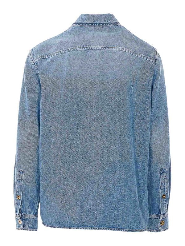VERSACE: Camisas online - Camisa - Azul