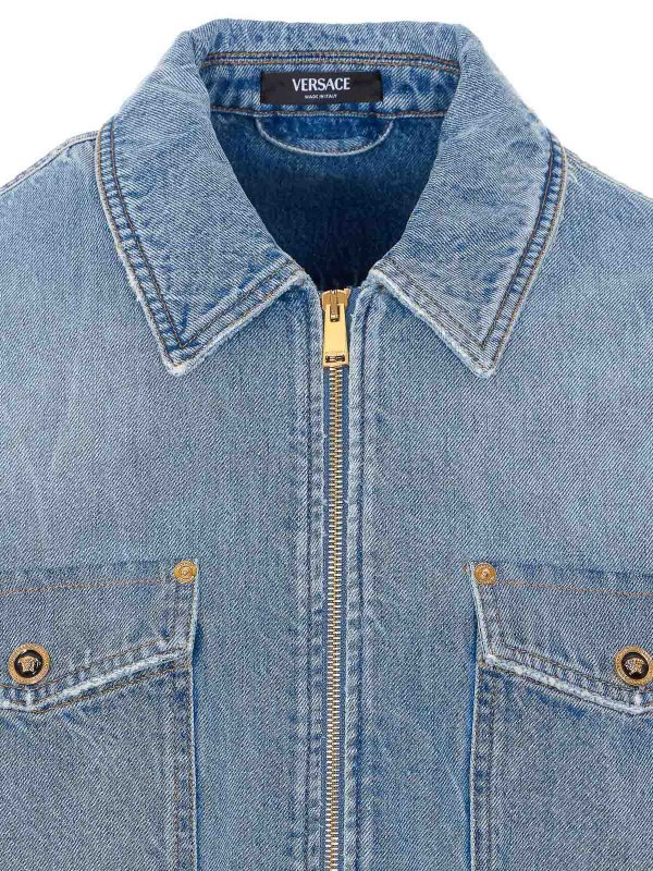 Camisa - Azul shop online: VERSACE