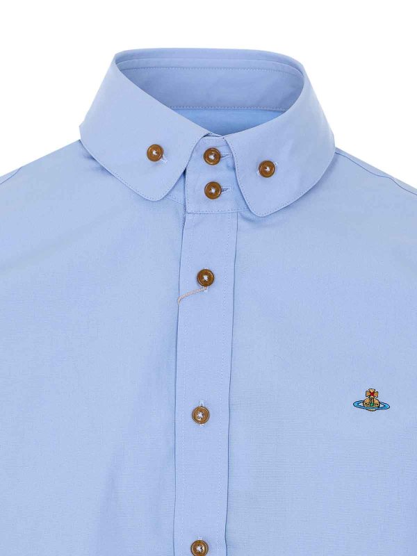 シャツ - ブルー Replica 
online: VIVIENNE WESTWOOD