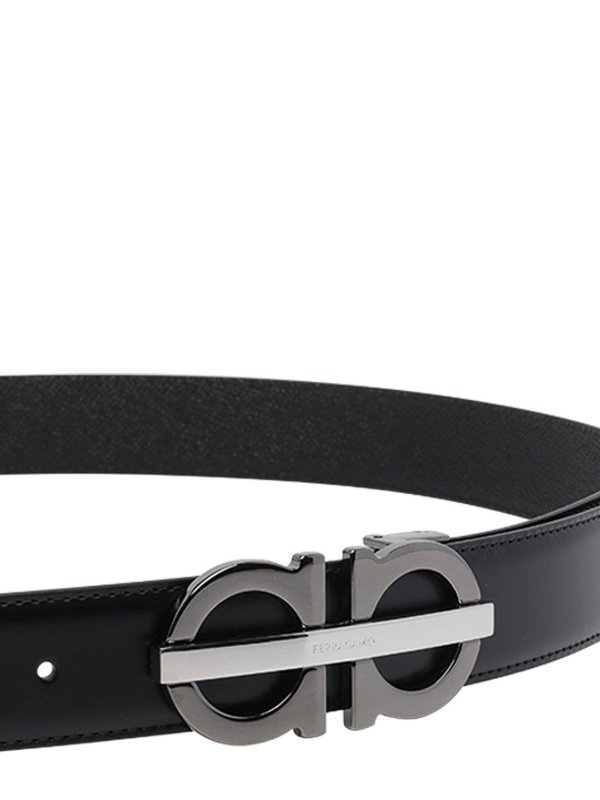 FERRAGAMO: Gürtel online - Gürtel - Schwarz