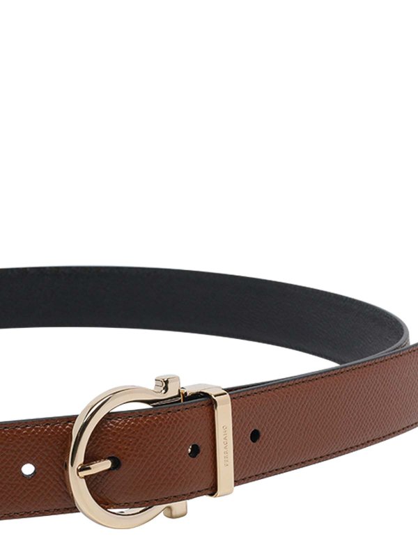 FERRAGAMO: ベルト online - ベルト - ブラウン