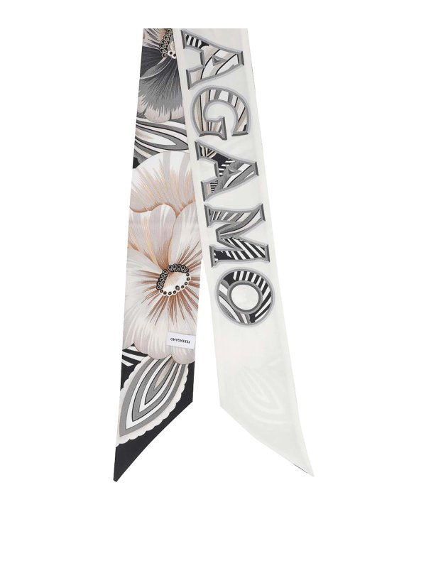 FERRAGAMO: Schals online - Schal - Weiß