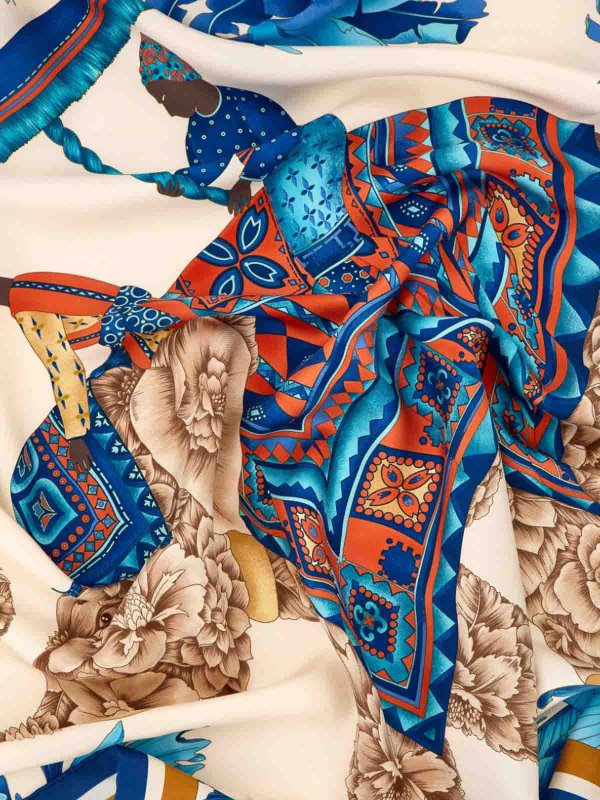FERRAGAMO: Schals online - Schal - Bunt