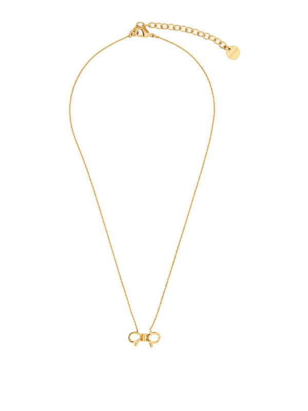 FERRAGAMO: Collier - Colliers - Or