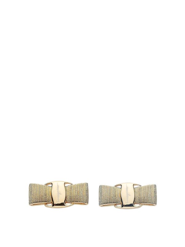 FERRAGAMO: Pendientes - Pendientes - Dorado
