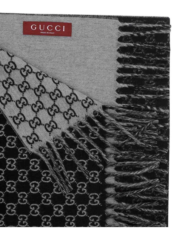 GUCCI: scarves online - Black Scarf