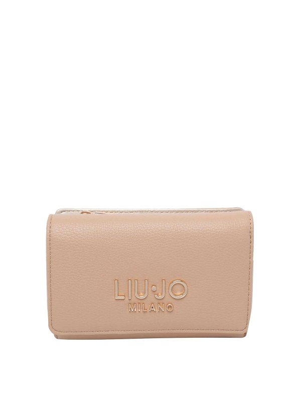 Liu Jo: 財布＆ポーチ - 財布 - ヌードカラー