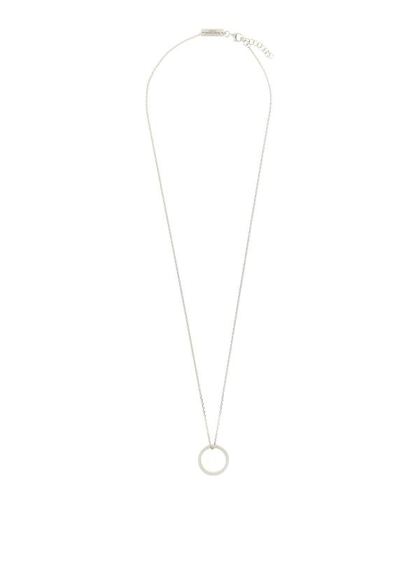 Maison Margiela: Collier - Colliers - Argent