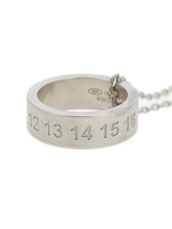 Maison Margiela: Collier online - Colliers - Argent