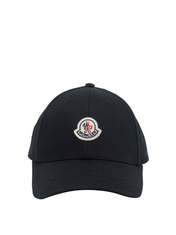 MONCLER: hats & caps - Logo Baseball Cap