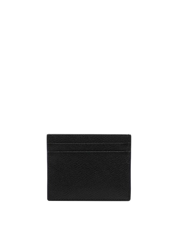 VALENTINO GARAVANI: wallets & purses online - Black Vlogo Signature Card Holder