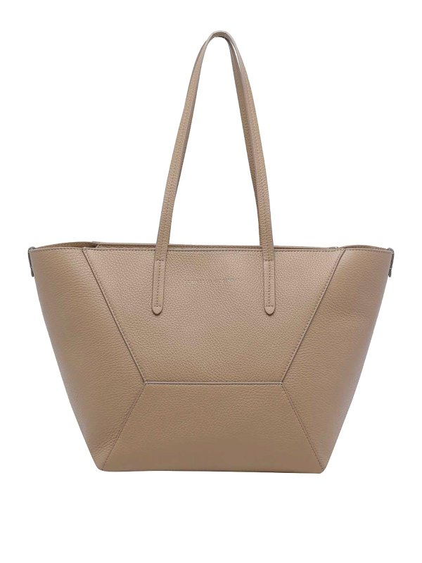 BRUNELLO CUCINELLI: クラッチバッグ - クラッチバッグ - ベージュ