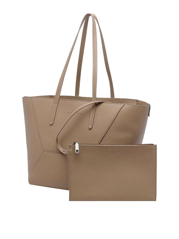 クラッチバッグ - ベージュ shop online: BRUNELLO CUCINELLI