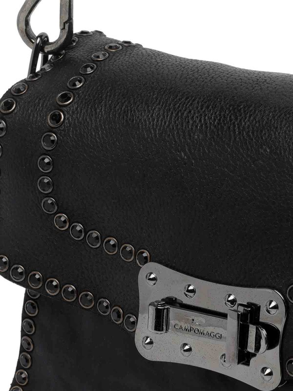 クロスボディバッグ - 黒 shop online: CAMPOMAGGI