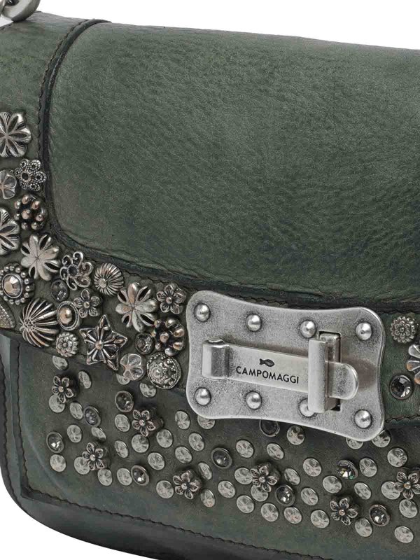 クロスボディバッグ - 緑 shop online: CAMPOMAGGI