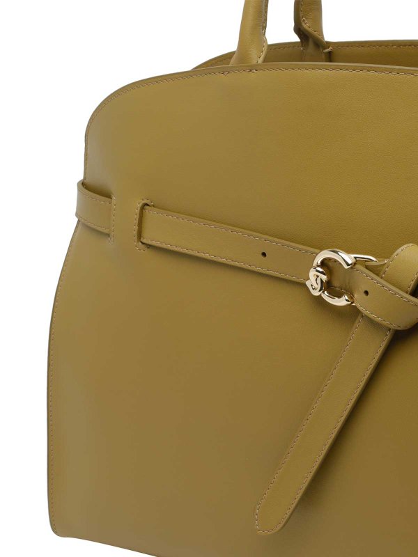 トートバッグ - 緑 shop online: COCCINELLE